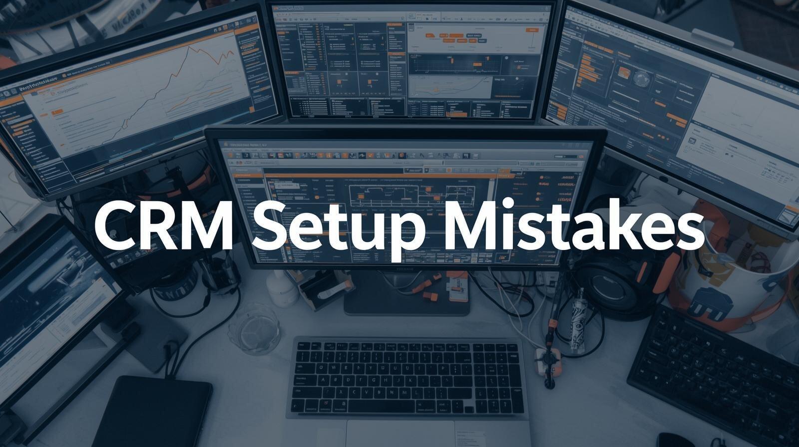 CRM Setup Mistakes: 7 Common Errors Small Businesses Make